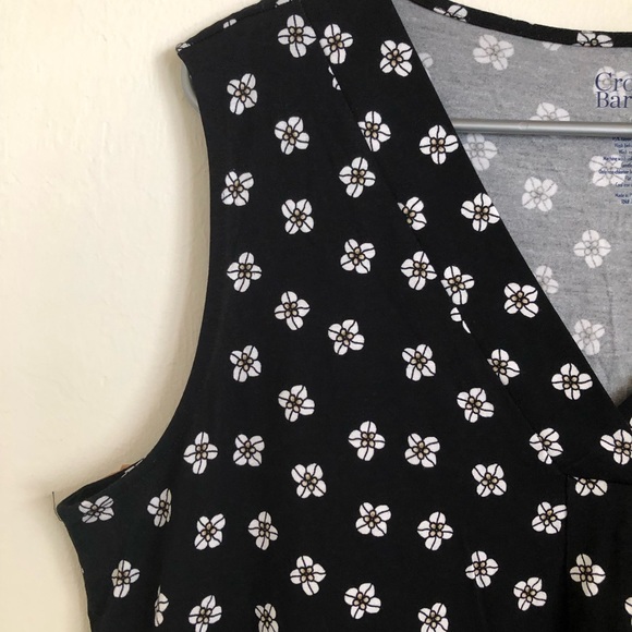 Womens CROFT & BARROW Semi Loose Sleeveless Top Size 5X Stretch New - Picture 3 of 8